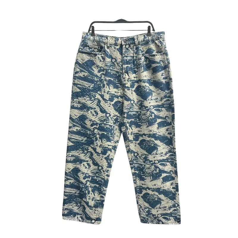 HYSTERIC GLAMOUR/Supreme/Pants/34/Denim/BLU/All Over Print/