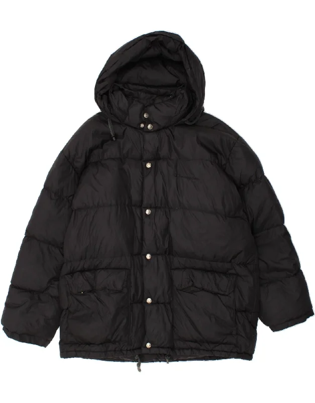 CHAMPION Mens Padded Jacket Medium Black