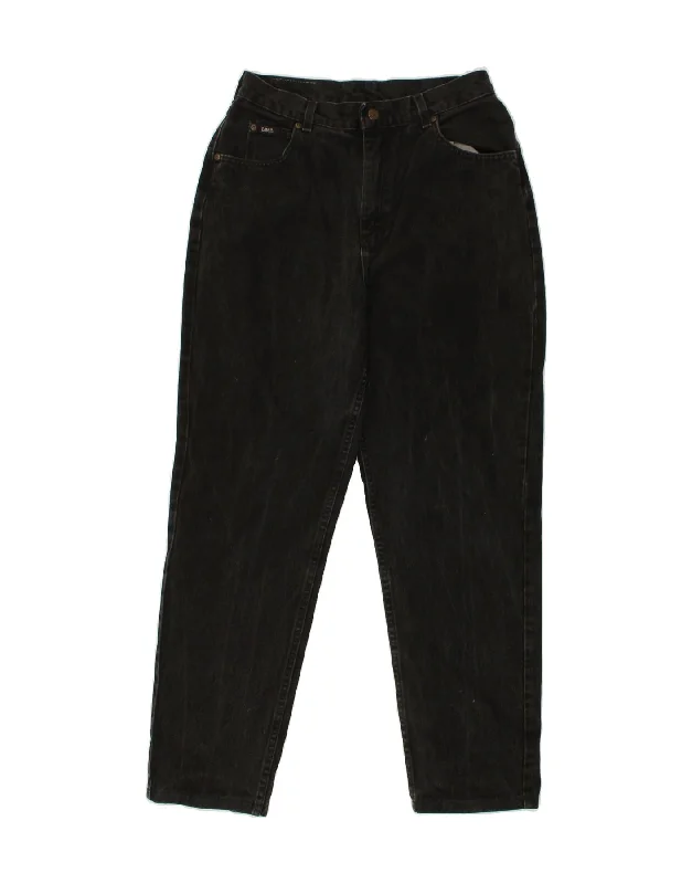 LEE Mens Tapered Jeans W30 L30  Black Cotton