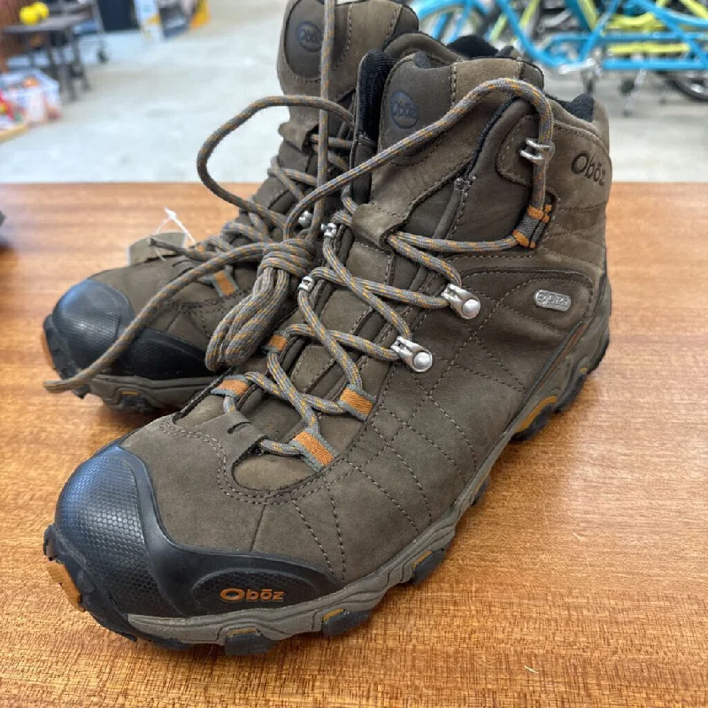 Oboz - Men's Bridger Mid B-Dry Hiking Boots - MSRP $260: Brown-men-M10.5