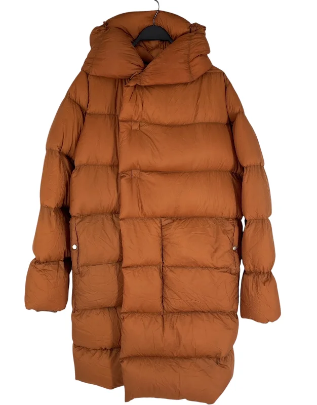 Rick Owens/Puffer Jkt/4/Nylon/ORN/RUST/RP02A7916-NZD3