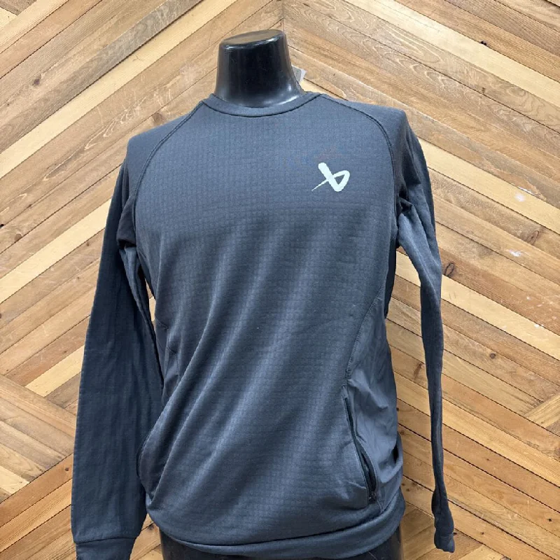 Bauer - Longsleeve pull over fleece - MSRP $89: Blue-men-LG