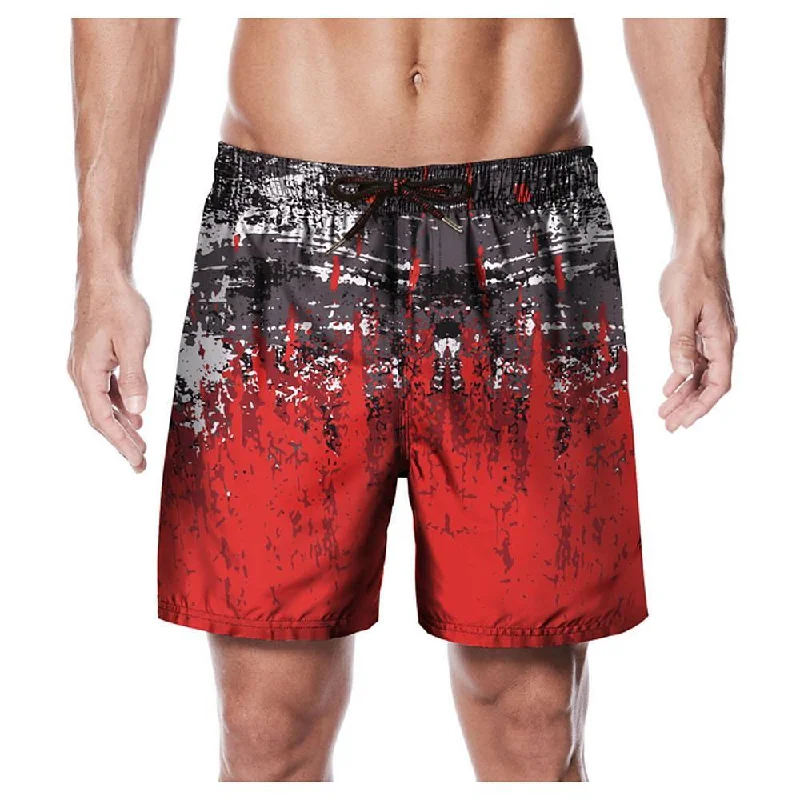 Men's Geometric Summer Swimwear Shorts