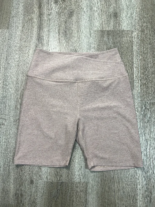 Athletic Shorts By Beyond Yoga In Tan, Size: Xl