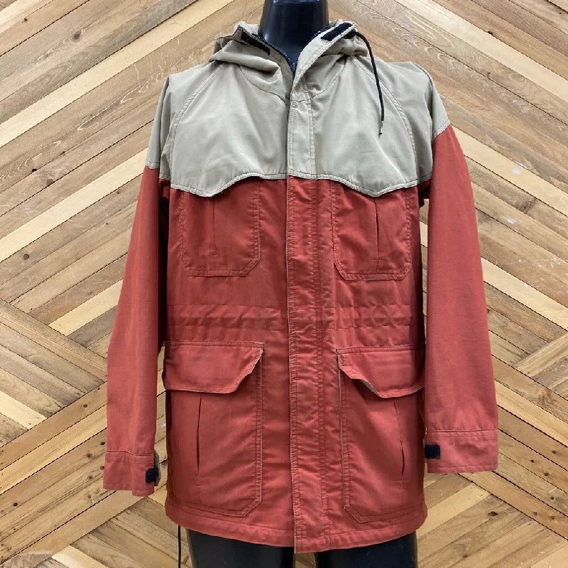 Hobo - Men's Vintage Jacket: Tan/Red-men-SM