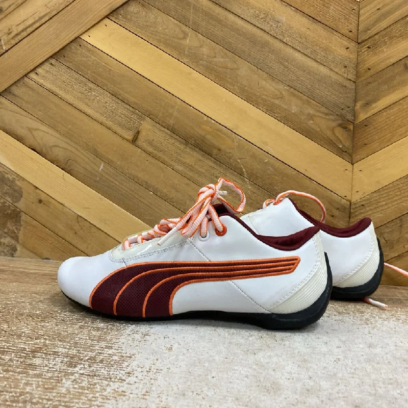 Puma - woman's sneaker- MSRP $120 : White Orange -women-6.5