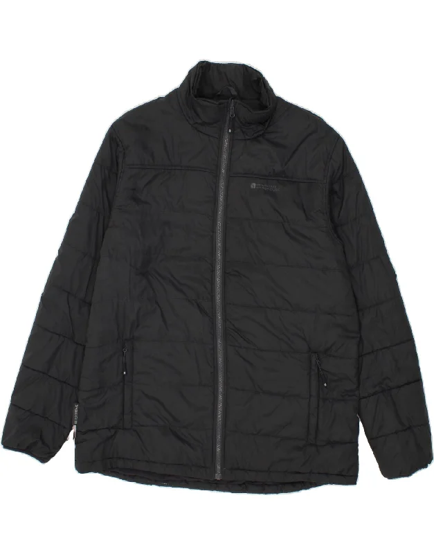 MOUNTAIN WAREHOUSE Mens Padded Jacket UK 44 2XL Black Polyester