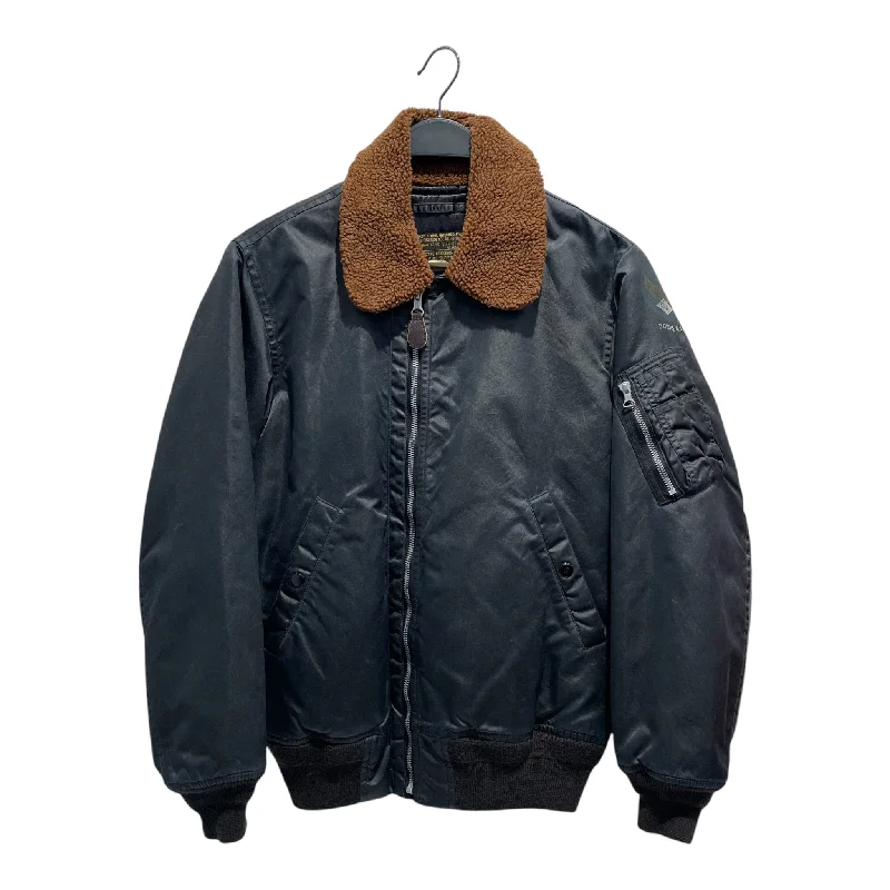 RRL/Military Jkt/S/Polyester/NVY/