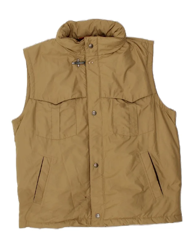 FAY Mens Utility Gilet UK 42 XL Beige