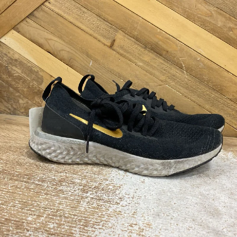 Nike - Women's Epic React Running Shoes - MSRP $190: Black/Gold-women-W7