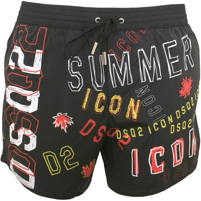 Men's Summer Printed Beach Shorts