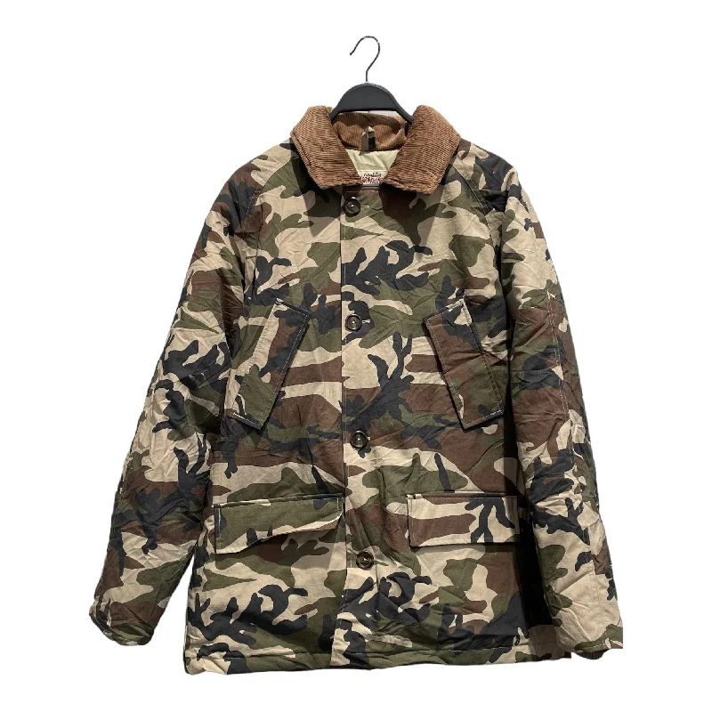 STUSSY/DENIM TEARS/Mountain Parka/M/Nylon/GRN/Camouflage/FW22 RIPSTOP NYLON DOWN SAMPLE