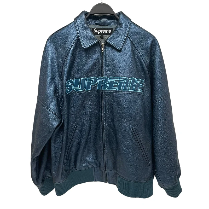 Supreme/Souvenir Jkt/L/Cotton/BLU/SILVER SURFER