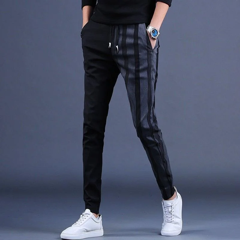 Men's Fashion Stripe Casual Joggers