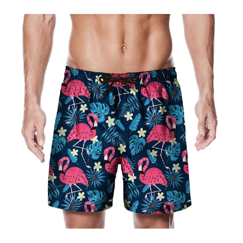 Men's Geometric Print Basic Shorts