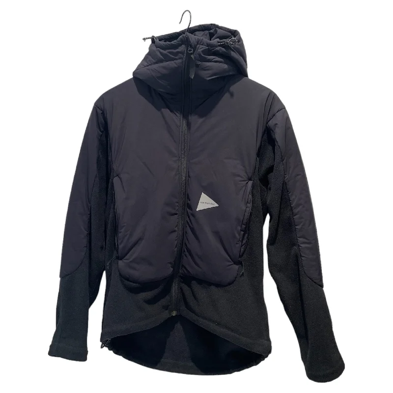 and wander/Puffer Jkt/2/Nylon/BLK/