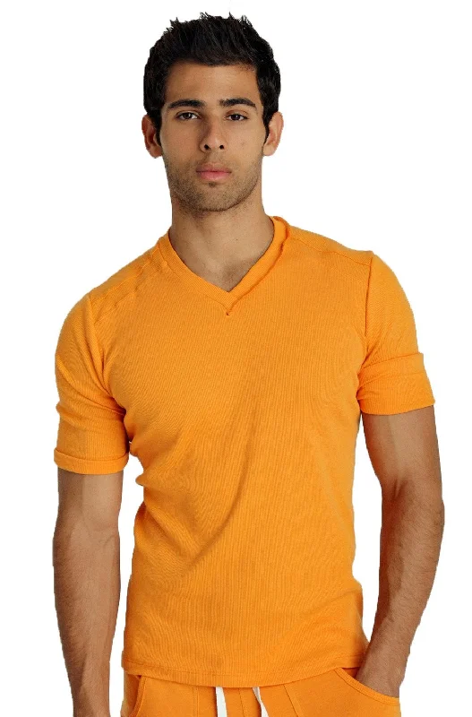 Hybrid V-Neck (Sun Orange)