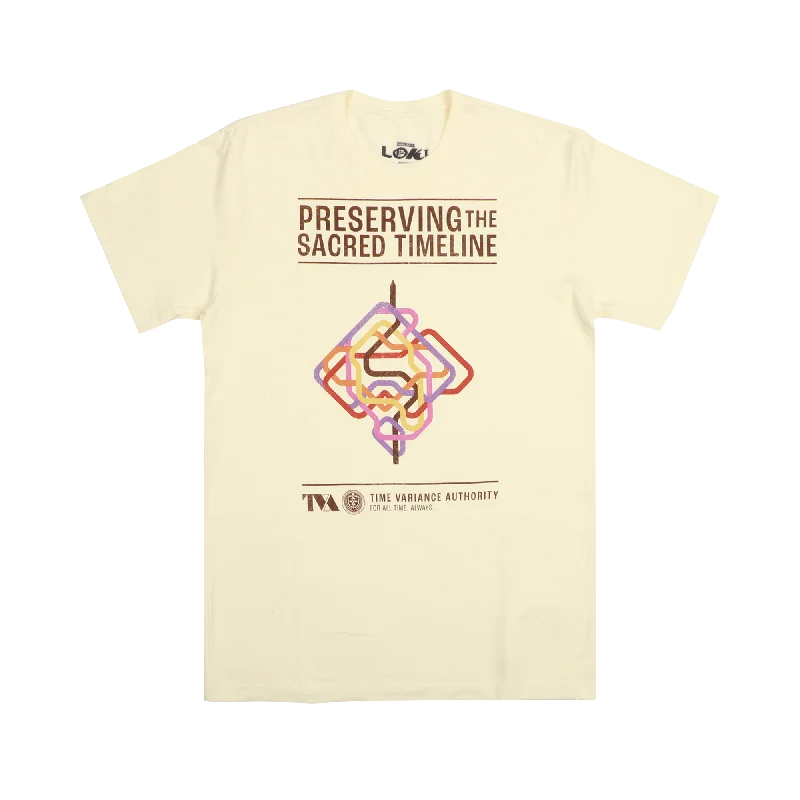 Preserve The Sacred Timeline Natural Tee