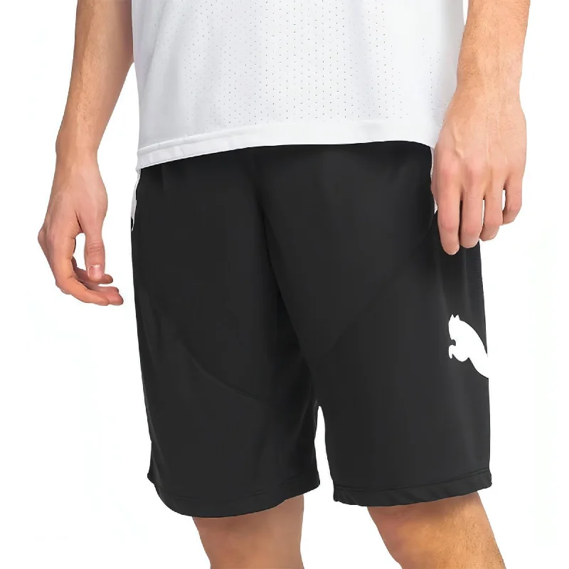 Puma Cat Mens Training Shorts - Black