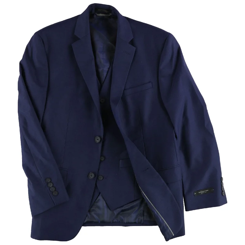 Marc New York Mens 2 Piece Two Button Blazer Jacket, Blue, 42 Regular