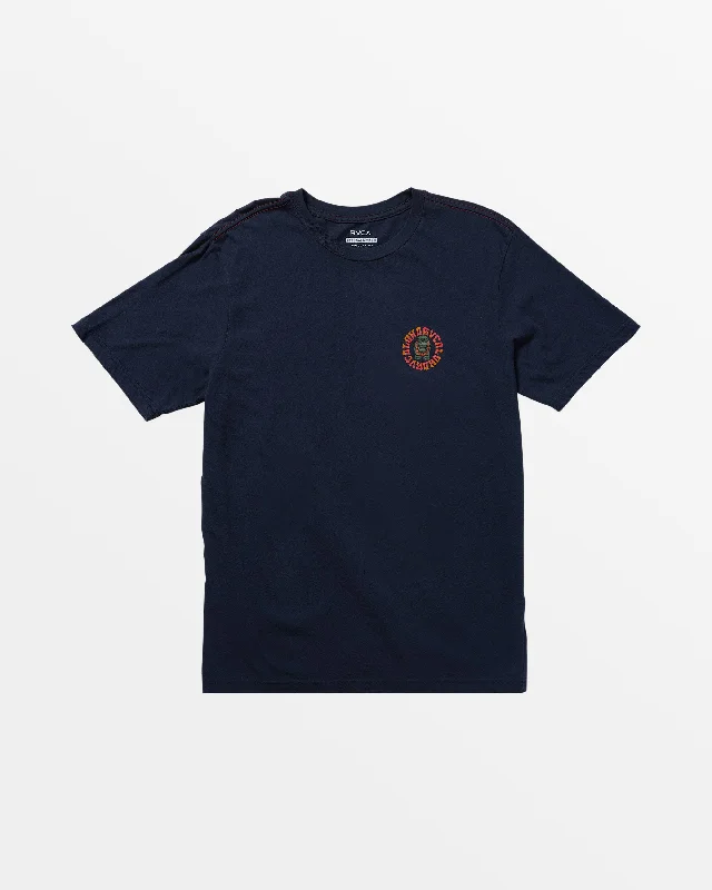 Stone Gawd RVCA Tee - Navy Marine