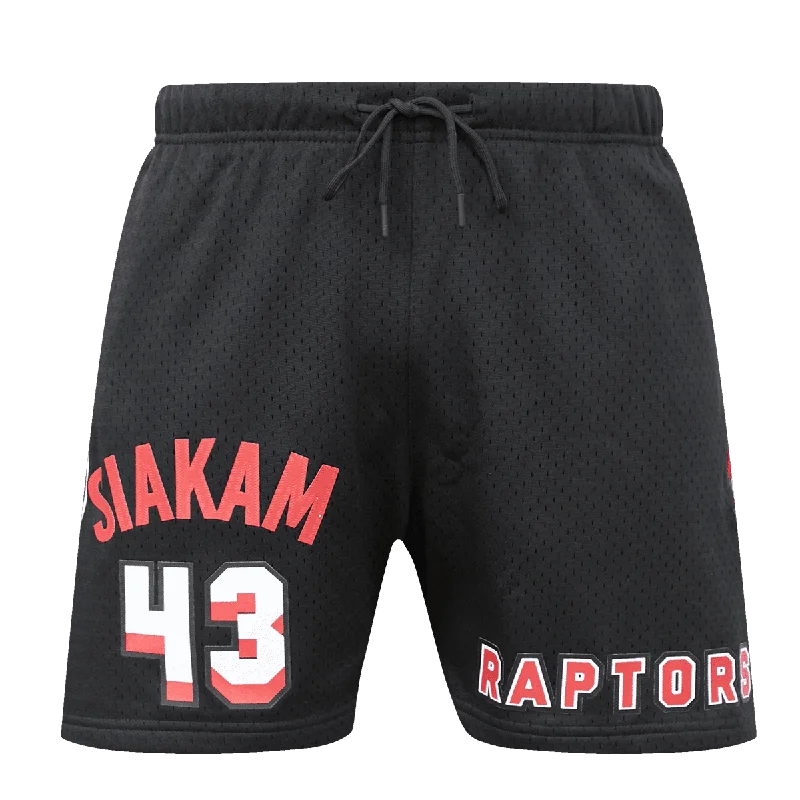 NBA TORONTO RAPTORS PASCAL SIAKAM #43 MEN'S MESH SHORT (BLACK)