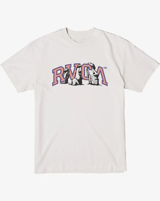 Rapa Nui Tee - Silver Bleach