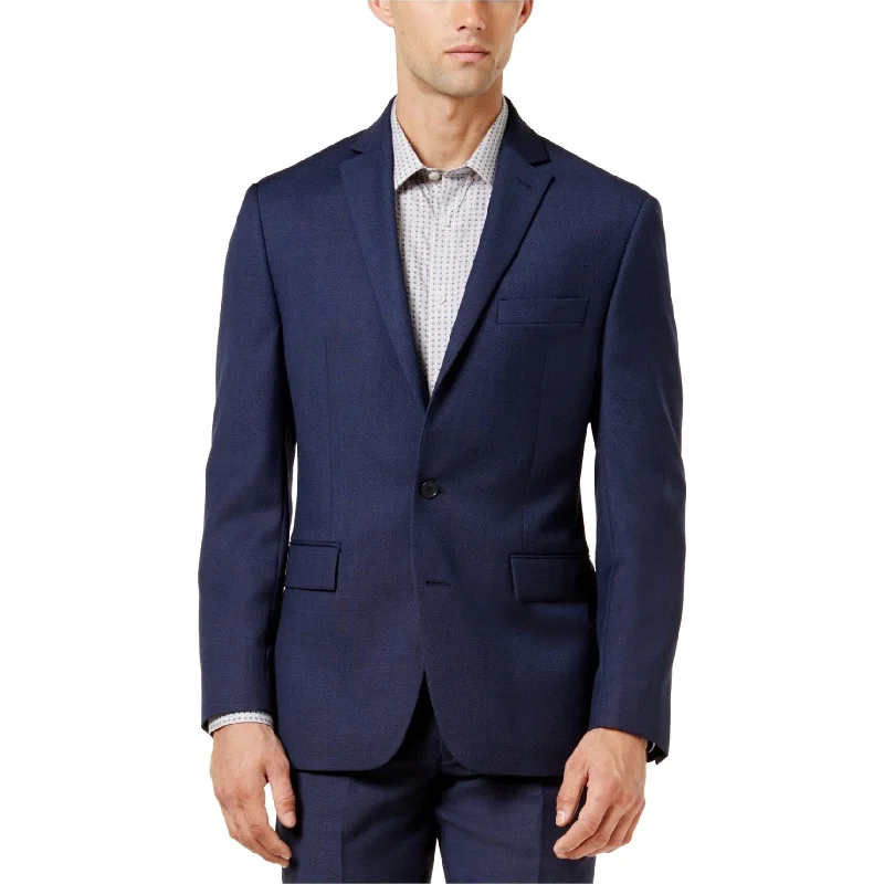 Ryan Seacrest Mens Birdeye Two Button Blazer Jacket