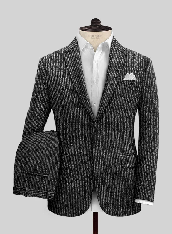 Sartori Mariano Black Soft Tweed Suit