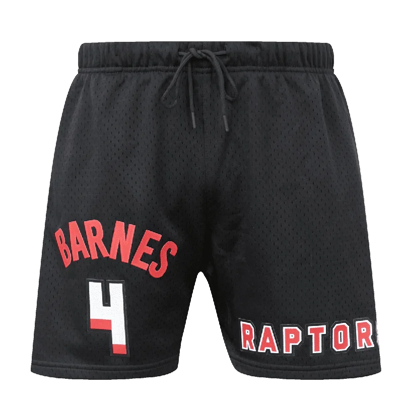 NBA TORONTO RAPTORS SCOTTIE BARNES #4 MEN'S MESH SHORT (BLACK)