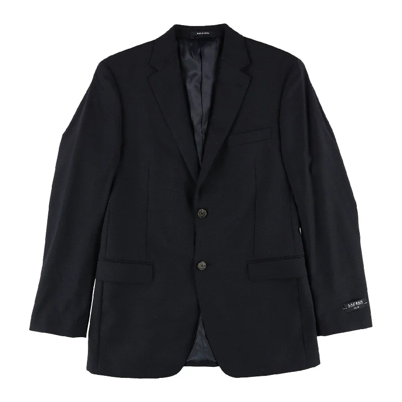 Ralph Lauren Mens Texture Two Button Blazer Jacket