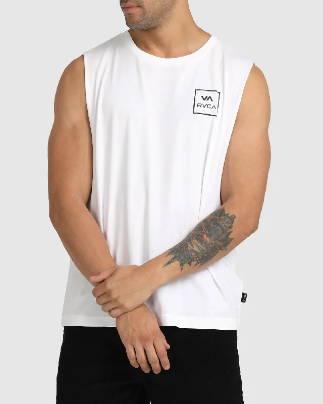 VA All The Ways Muscle Tank Top - White