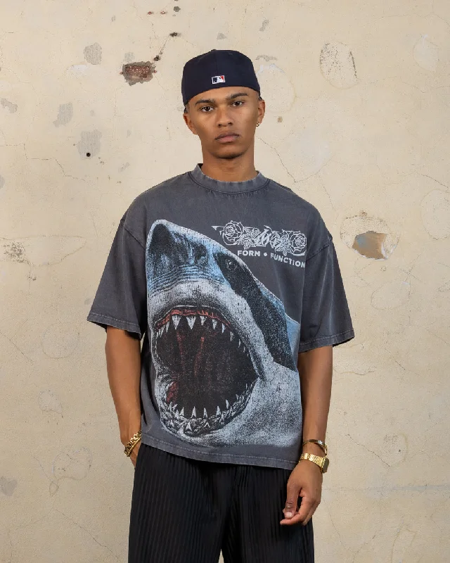 404 Riptide Vintage T-Shirt Charcoal