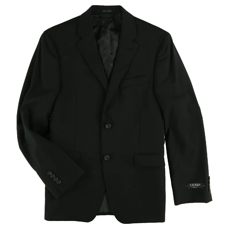 Ralph Lauren Mens Vested Formal Tuxedo, Black, 48 Regular / 43W x UnfinishedL