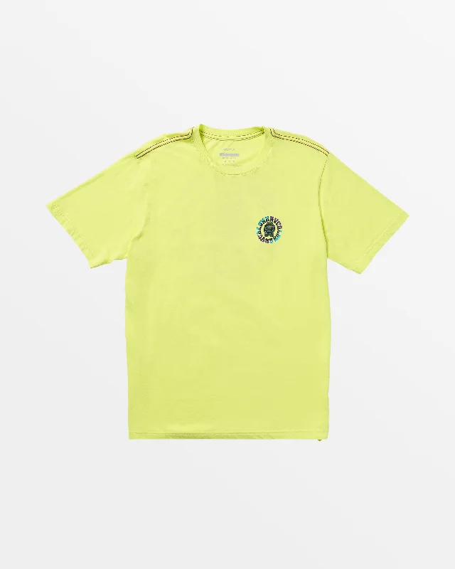 Stone Gawd RVCA Tee - Limeade