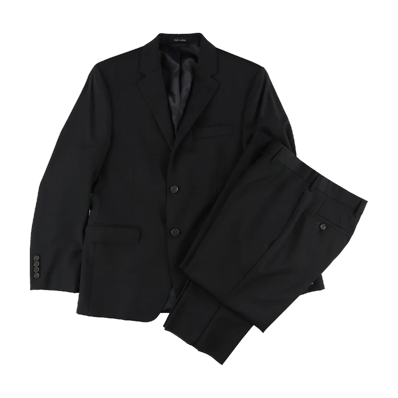 Ralph Lauren Mens Solid Formal Tuxedo, Black, 38 Short / 32W x 35L