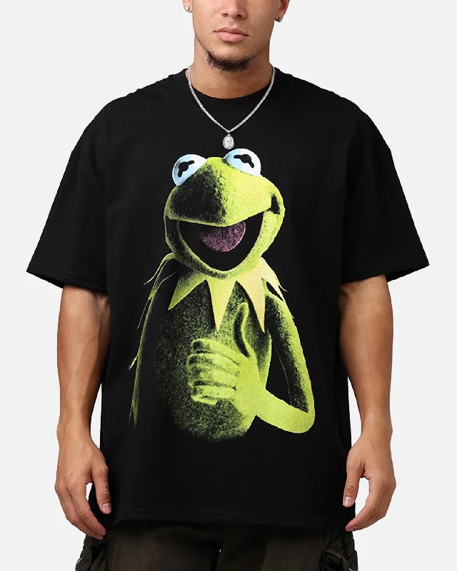 American Thrift Disney The Muppets Kermit Heavyweight T-Shirt Black