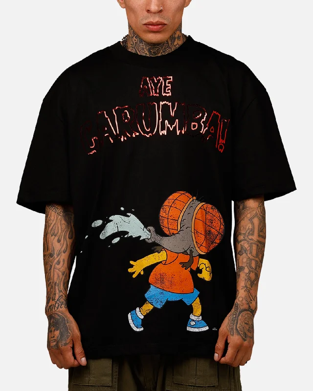 Freeze Max The Simpsons 'The Simpson Treehouse Of Horror' Ay Carumba T-Shirt Black