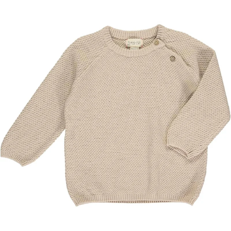 Boy's Roan Sweater In Cream