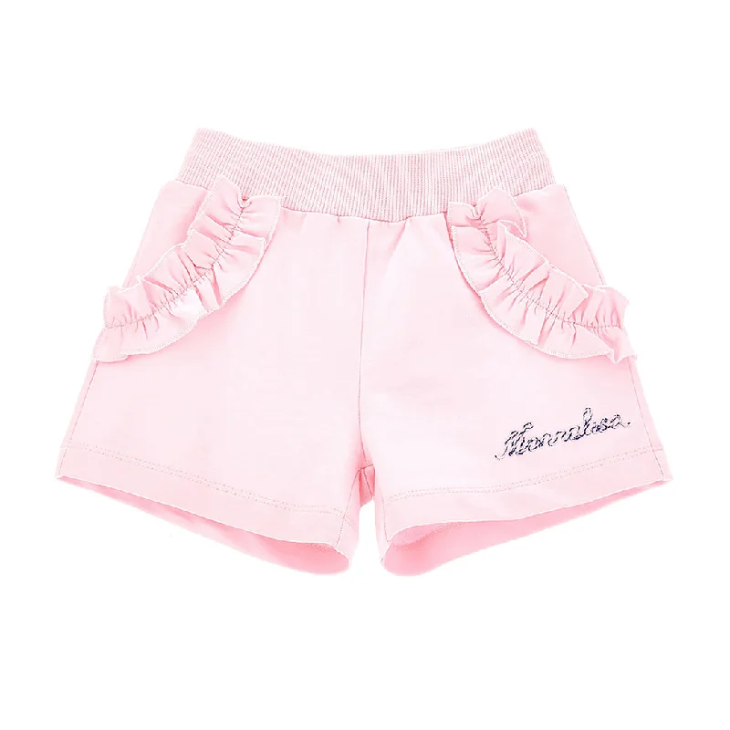 Pink Logo Shorts